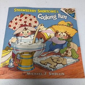 strawberry shortcake, cooking book vintage child’s children